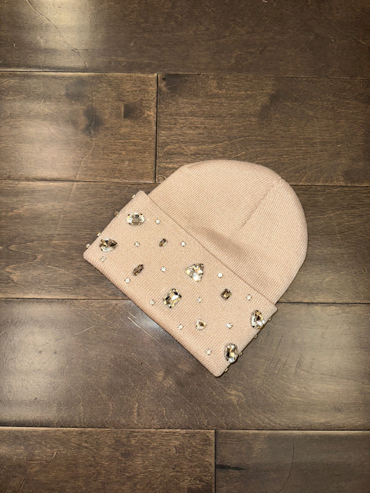 Beige Beanie